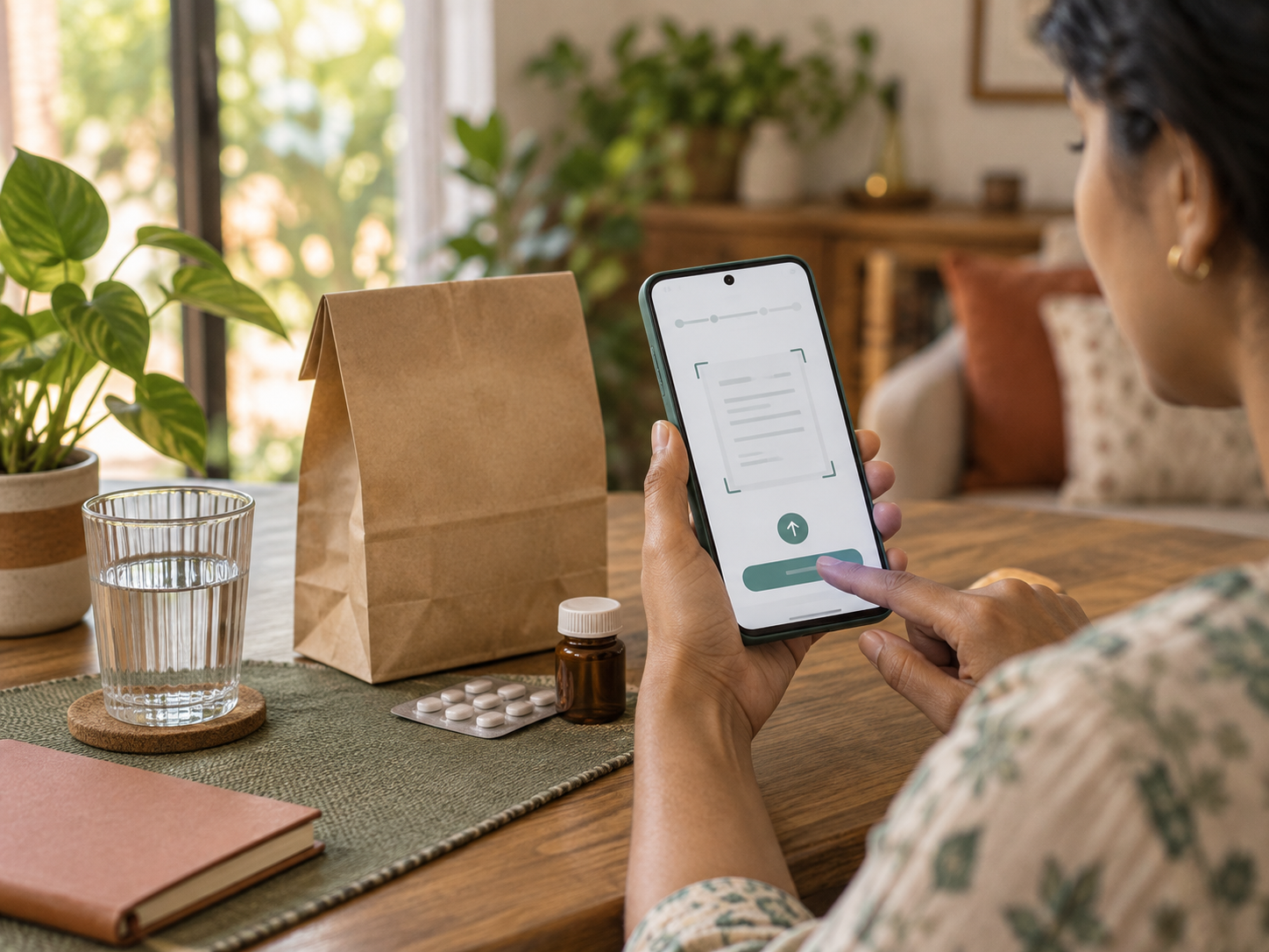 Upload a prescription securely